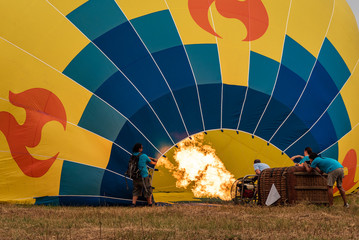 Obraz premium mongolfiere