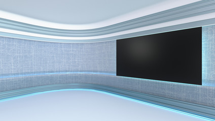 Virtual tv studio