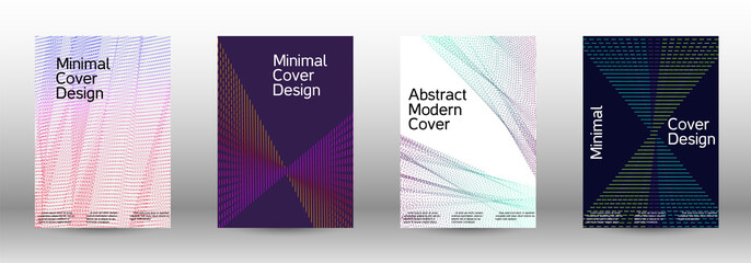 Cover design template set 
