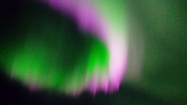 Beautiful Aurora borealis