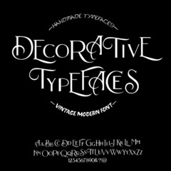 Decorative serif font inspired by the Art Deco era. It  represents vintage esthetics in a modern & minimalist way. The font is perfect for elegant ligatures logo design, packaging or invitation cards.