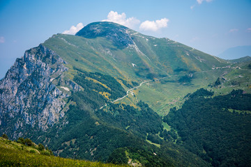 On Top of Monte Baldo above Malcesine on Lake Garda