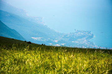 On Top of Monte Baldo above Malcesine on Lake Garda