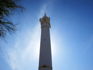 Obraz premium Christ the King statue in Fortaleza center square