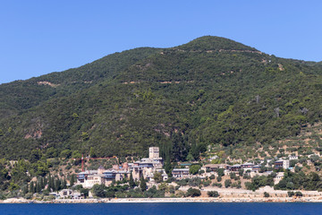 Docheiariou (Dochiariou) monastery at Mount Athos, Greece