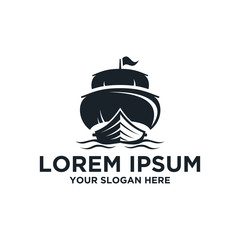Ship logo Template