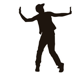 Hip-hop Dancer Silhouette