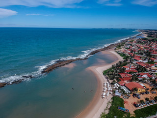 aerial beach