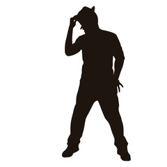 Hip-hop Dancer Silhouette