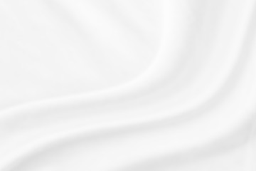 Abstract white fabric cloth texture blur background