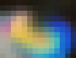 Obraz premium abstract background square.surface of multicolored art image. Gradation of the square grid