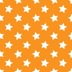 Stars vector seamless background. Halloween pattern.