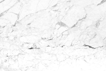 White marble texture in natural pattern for background and design art work.