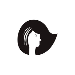 Hair logo template vector icon design
