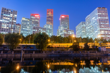 Fototapeta na wymiar City Landscape, Beijing CBD, China