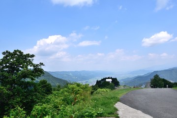 Fototapeta na wymiar 夏の湯沢高原