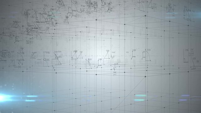 3D engineering architectural design calculations by civil engineer for bridge 