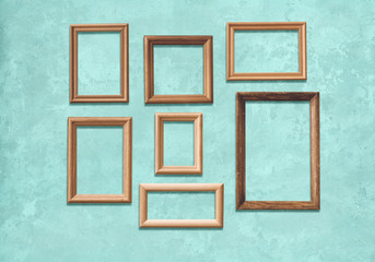 Fototapeta premium frames on wall