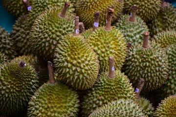Division I eat lots of fruit placed for sale.