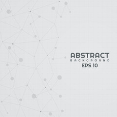 Banner abstract minimal style modern grid design white clean with space for your text