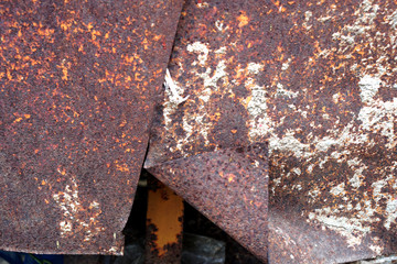 Metal Rust Background, old metal iron rust texture