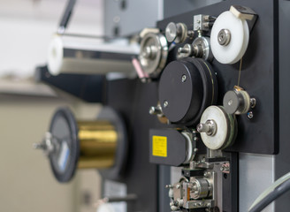 CNC wire cut machine cutting high precision mold parts 