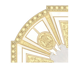 Decorative elegant luxury design.Vintage elements in baroque, rococo style.Design for cover, fabric, textile, wrapping paper .
