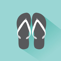 Flip flops vector