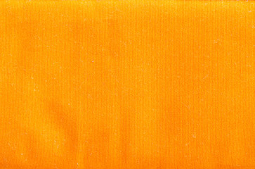 Fabric texture of yellow background / Fabric texture
