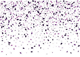 Festive color rectangle confetti background. Abstract frame confetti texture for holiday, postcard, poster, website, carnivals, birthday and children's parties. Cover confetti mock-up. Wedding card