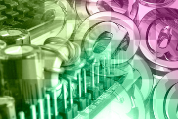 Electronic device and mail signs