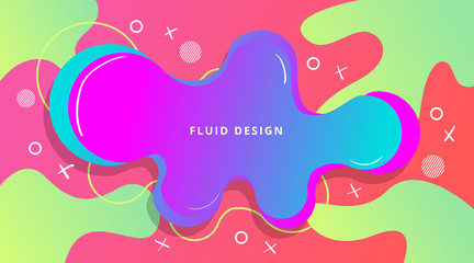 Dynamic Fluid Gradient Background Liquid Shape Composition, for business corporate, brochure, flyer, wallpaper, banner, presentation