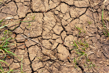 dry earth global warming texture background