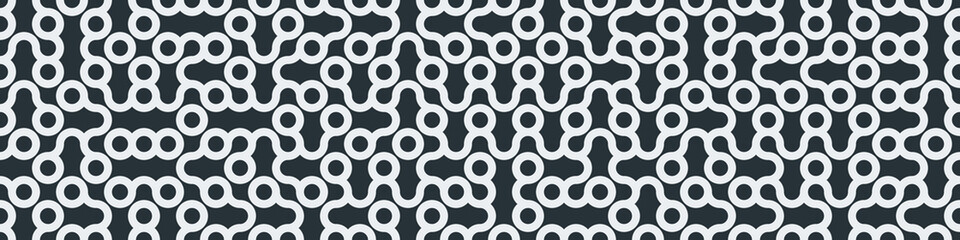 Truchet Random Pattern Generative Tile Art background illustration