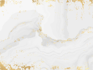Marble and gold background template. - obrazy, fototapety, plakaty