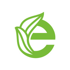 Design Concepts leaf E Logo