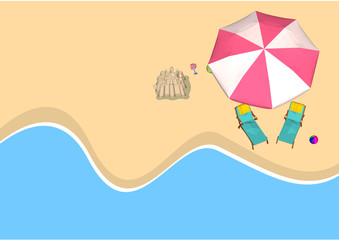 summer beach background