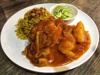 Chicken Curry with Rice