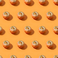 Halloween seamless pattern of pumpkin for wallpaper or pack paper.