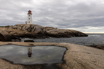 The Lighthouse of Peggy´s Cove