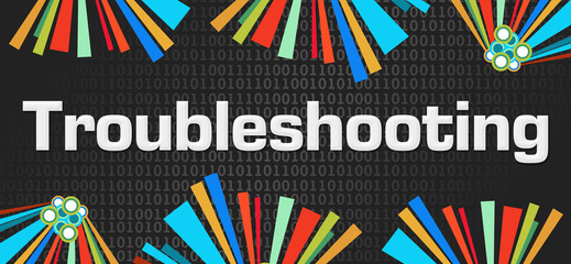 Troubleshooting Binary Dark Black Colorful Elements 