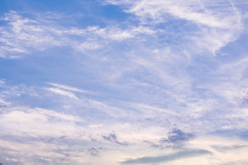 Obraz premium blue sky with white clouds