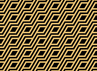 Decorative frame Elegant vector element for design in Eastern style, place for text. Floral golden border. Lace illustration for invitations and greeting cards.