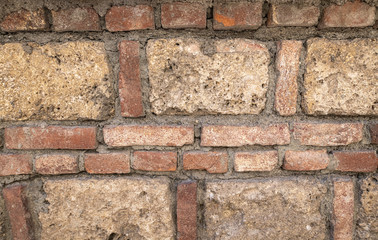 Pebbles stone texture and background. Abstract background made with stones.