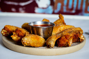 fried chicken wings