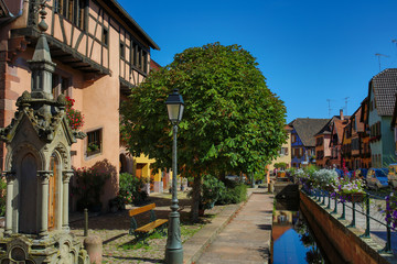 the old town of Ribeauvillé