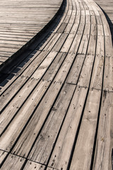 Trestle Walk Wood Grains in Urban Parks