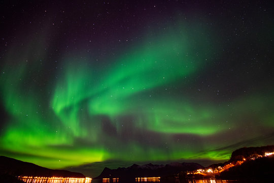 Green sky - Powered by Adobe