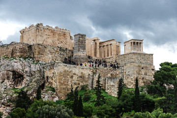 Fototapeta premium View of the Acropolis of Athens, Greece