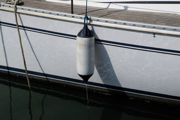 Boudin de protection d'un bateau
